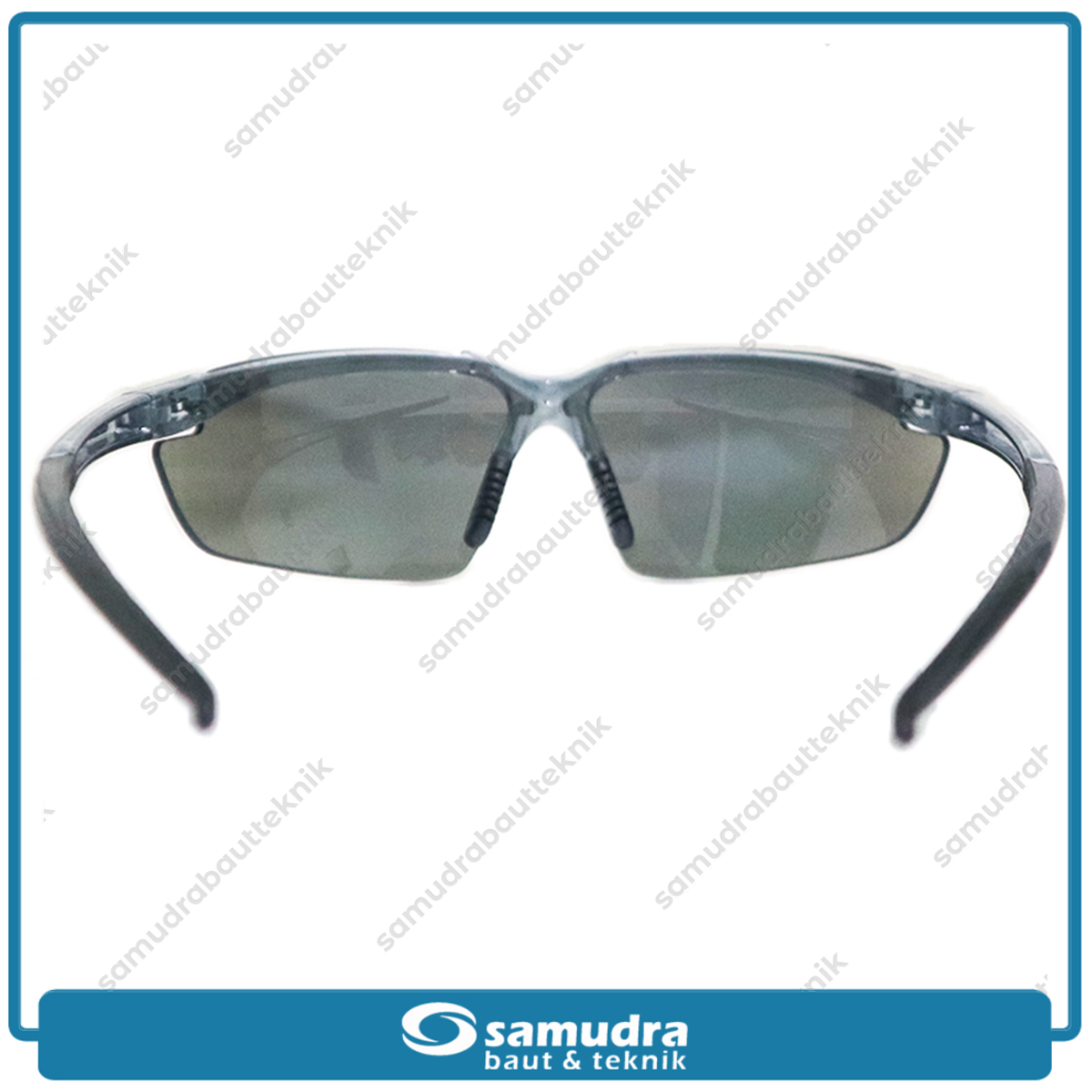 KINGS KY715 Kacamata Safety Hitam Yellow Mirror