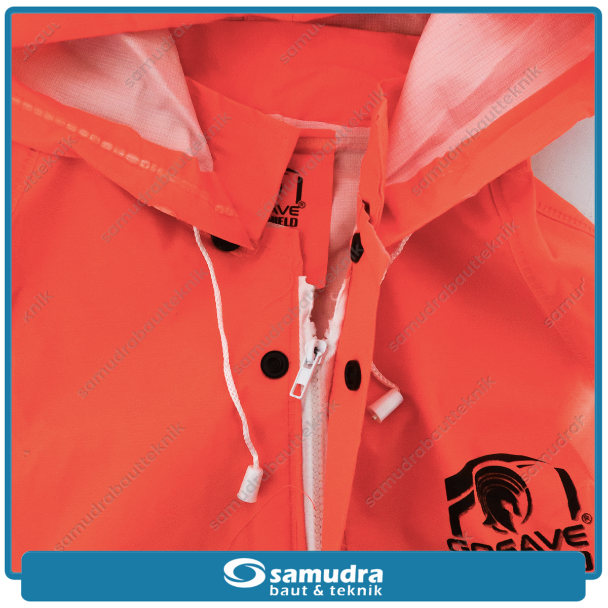 GOSAVE RAINSHIELD 2S Jas Hujan Baju Celana (L) Oranye