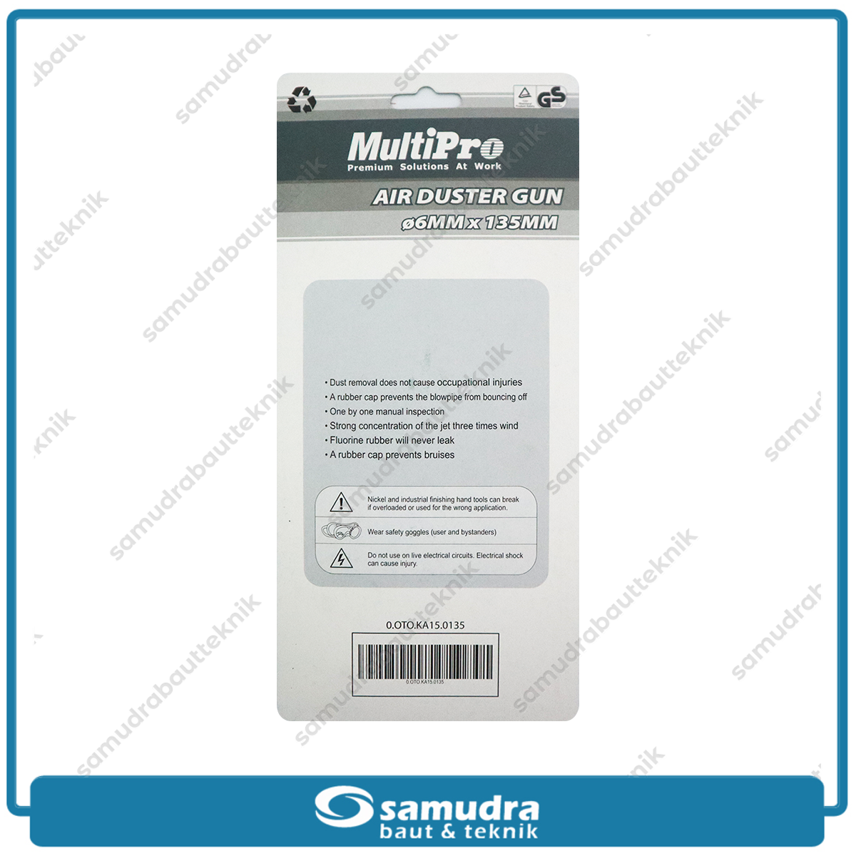 MULTIPRO 0.OTO.KA15.0135 Air Blow Gun 6 mm x 135 mm / Air Duster