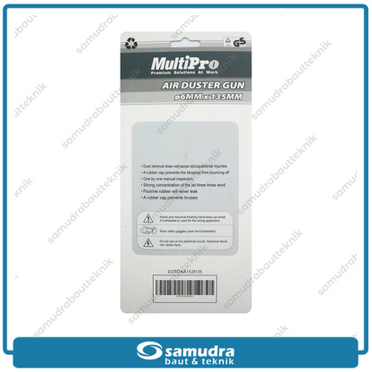 MULTIPRO 0.OTO.KA15.0135 Air Blow Gun 6 mm x 135 mm / Air Duster