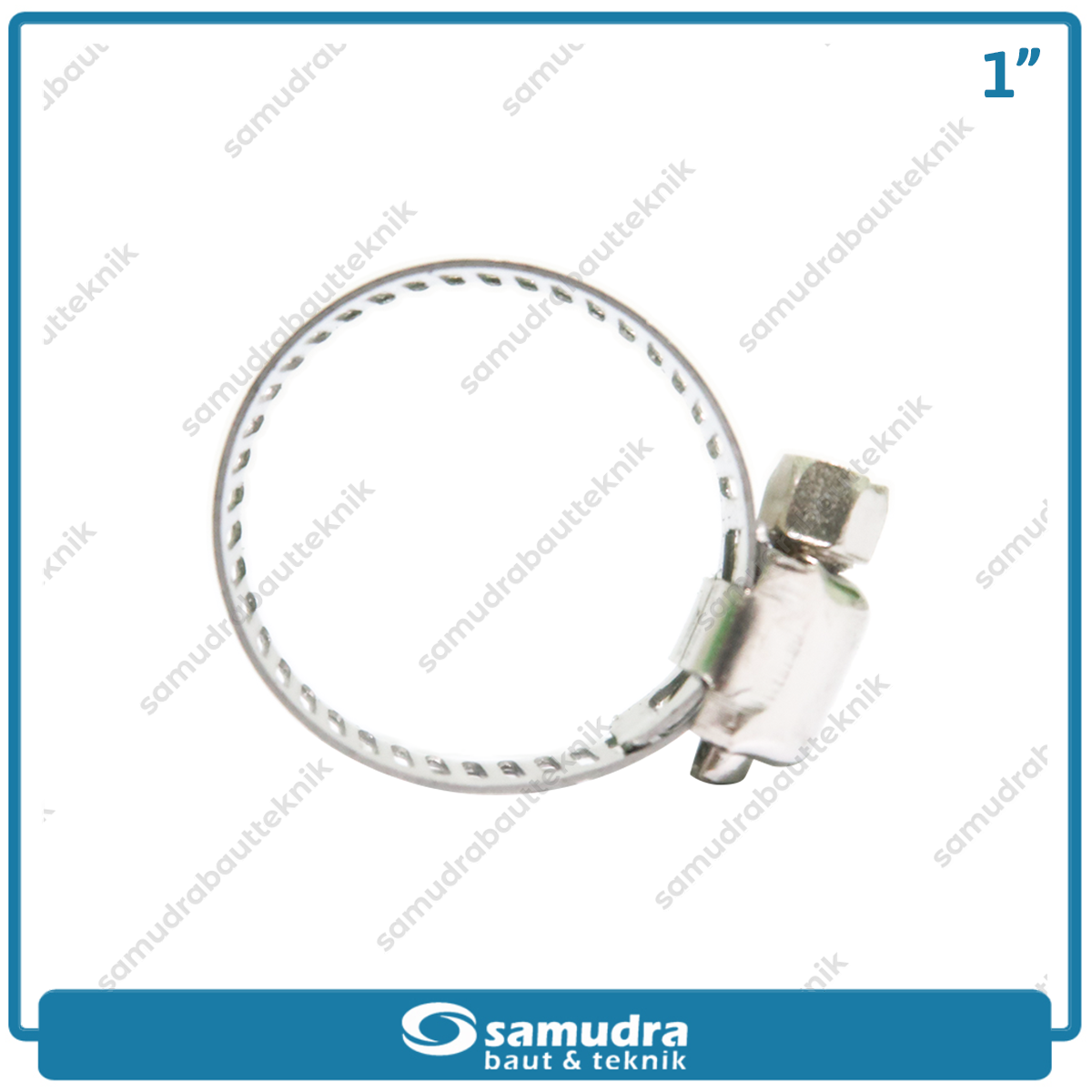 LIPPRO Klem Selang 1" Inch Ss Hose Clamp Taiwan - Isi 100 Pcs