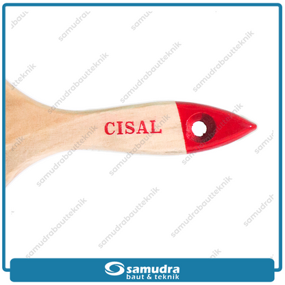 CISAL Kuas Cat Gagang Kayu 3"