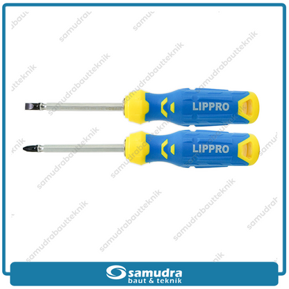 LIPPRO 126HC-2W Obeng 2 Way PH2 SL6 x 100 mm