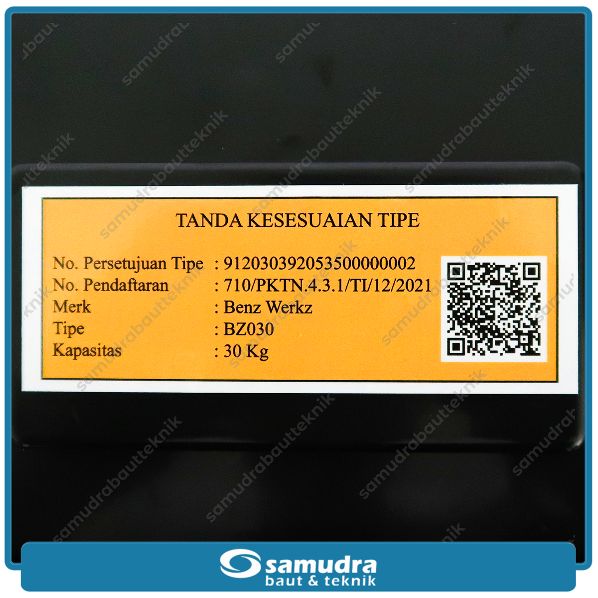 BENZ BZ-030 Timbangan Duduk Digital 30 kg