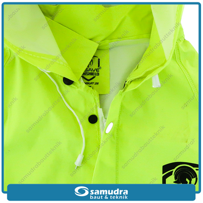 GOSAVE RAINSHIELD 2S Jas Hujan Baju Celana (XL) Hijau