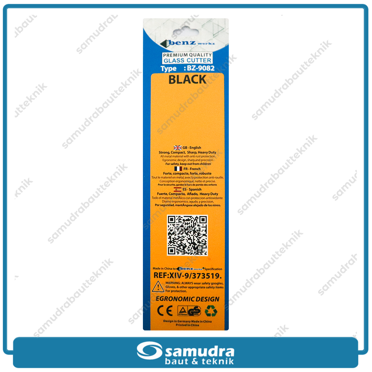 BENZ BZ-9082 Alat Pemotong Kaca Minyak Black