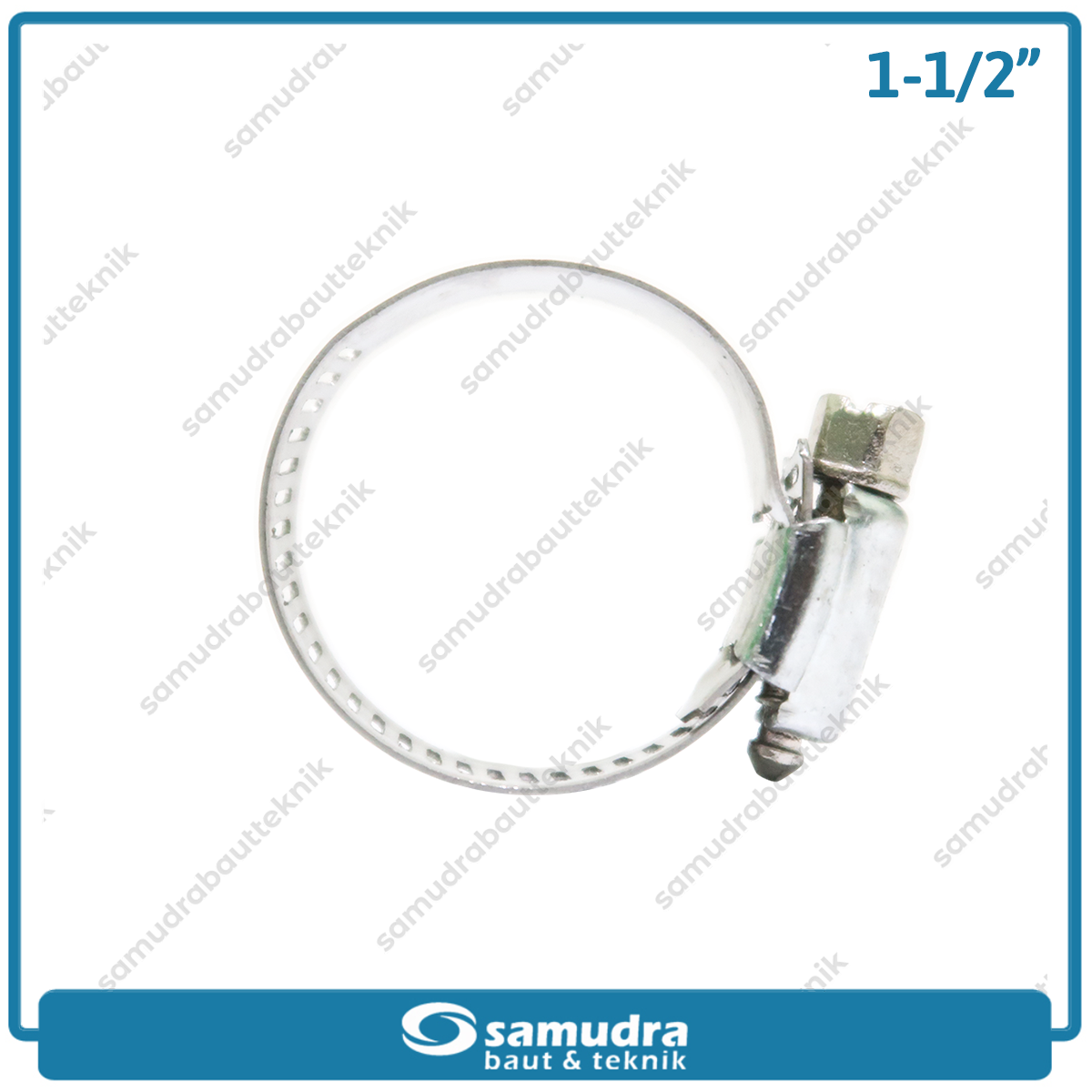 Klem Selang LIPPRO 1-1/2" Inch Ss Hose Clamp Taiwan - Isi 50 Pcs