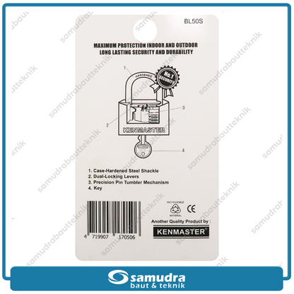 KENMASTER Gembok BL 50 mm Short GBPA-042