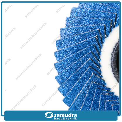 BENZ Flexible Flap Disc 4" Blue Color No. 100