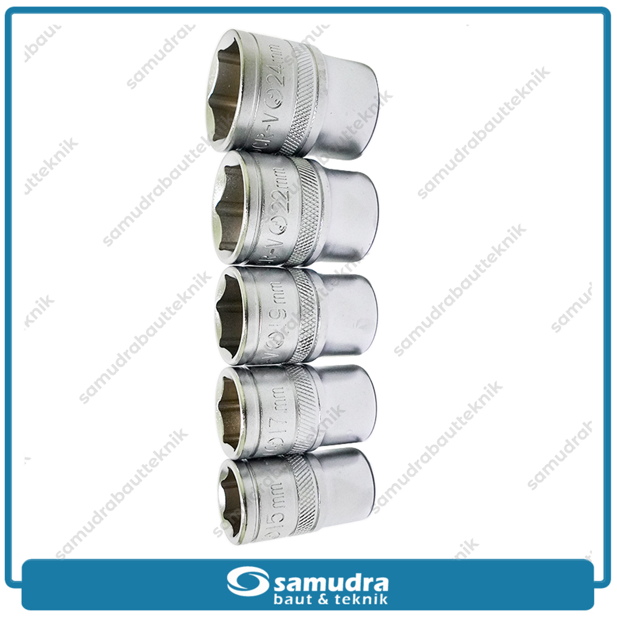 LIPPRO 3336MB Kunci Sock Set 12 pcs 6PT 10-24 mm