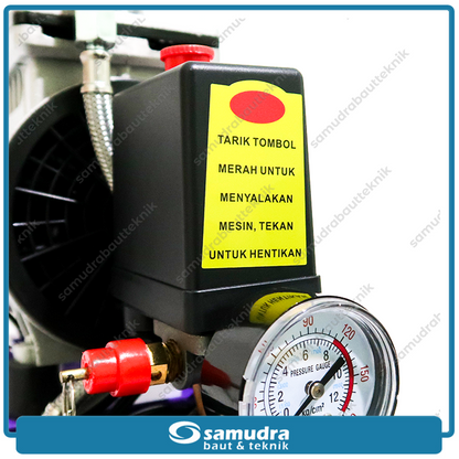 LAKONI BASIC-9S Mesin Kompresor Listrik Oilless 3/4 HP 8 Liter
