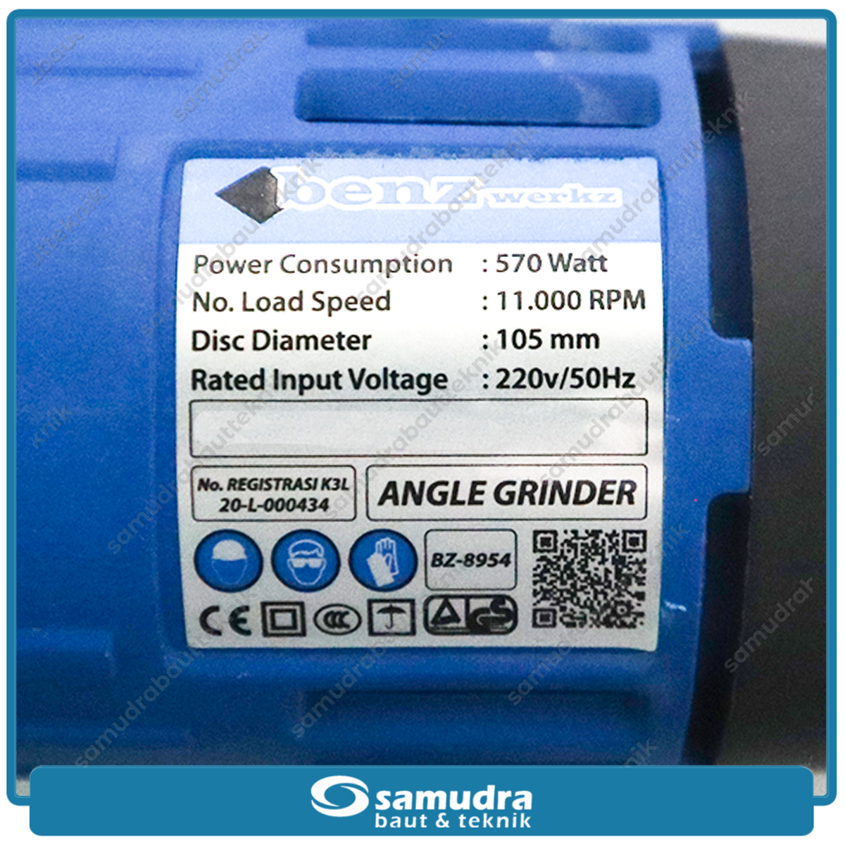 BENZ BZ-8954 Mesin Gerinda Listrik 4"