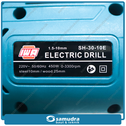 IWA SH-30-10E Mesin Bor Listrik 10 mm