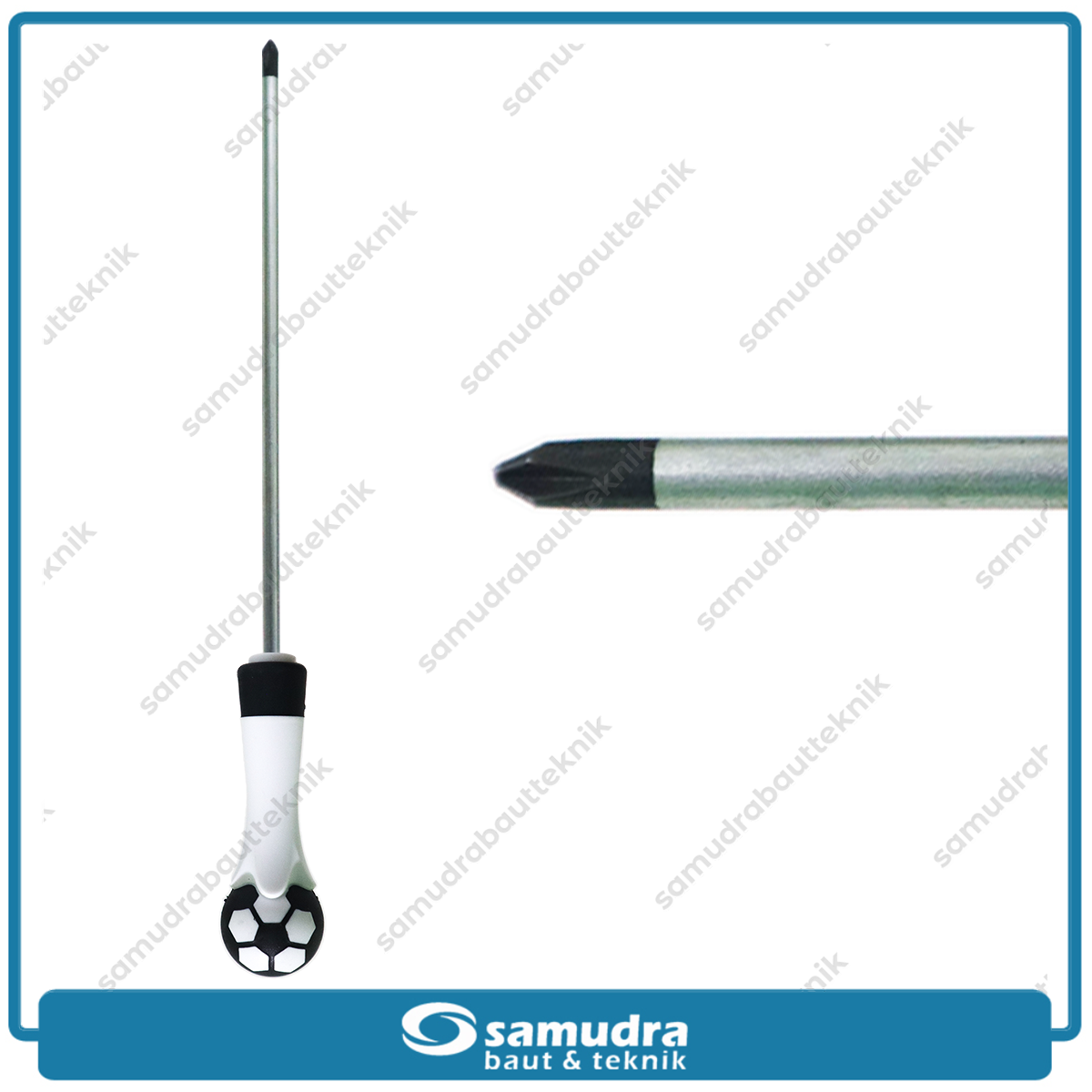 ATS SD-A2021 Obeng Gagang Bola 6" Plus x 4 mm