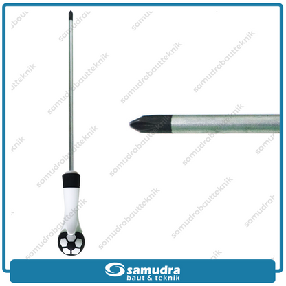 ATS SD-A2021 Obeng Gagang Bola 6" Plus x 4 mm