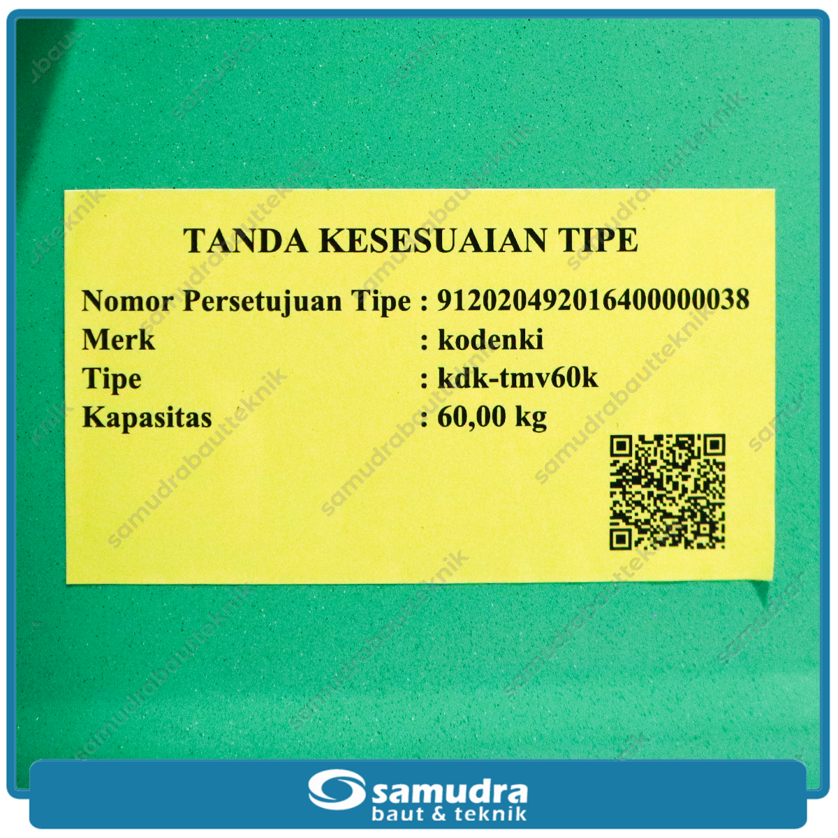 KODENKI KDK-TMV60K Timbangan Duduk Jarum 60 kg / Timbangan Pegas