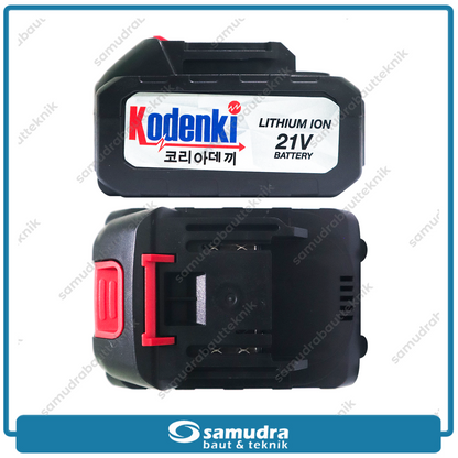 KODENKI KDK-CIW101 Cordless Impact Wrench 1/2" Baterai 21V