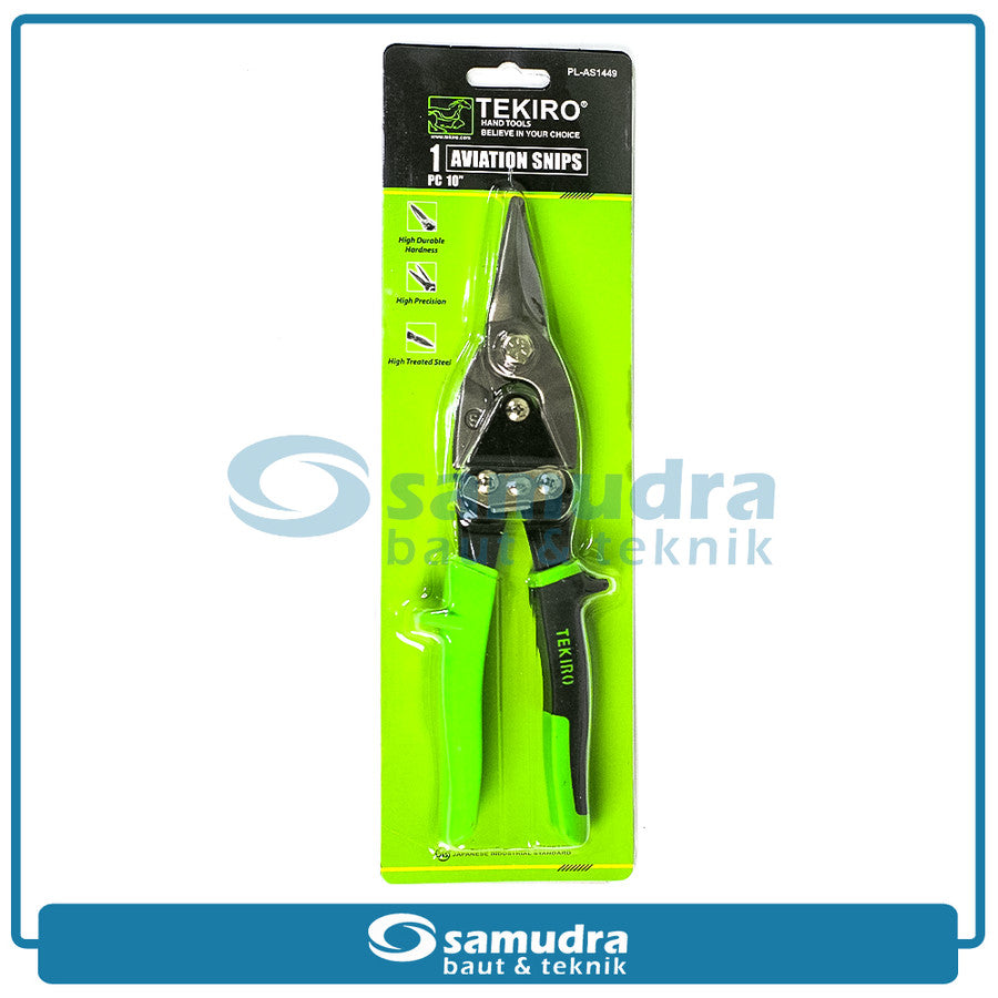 TEKIRO PL-AS1449 Gunting Seng Lurus 10"
