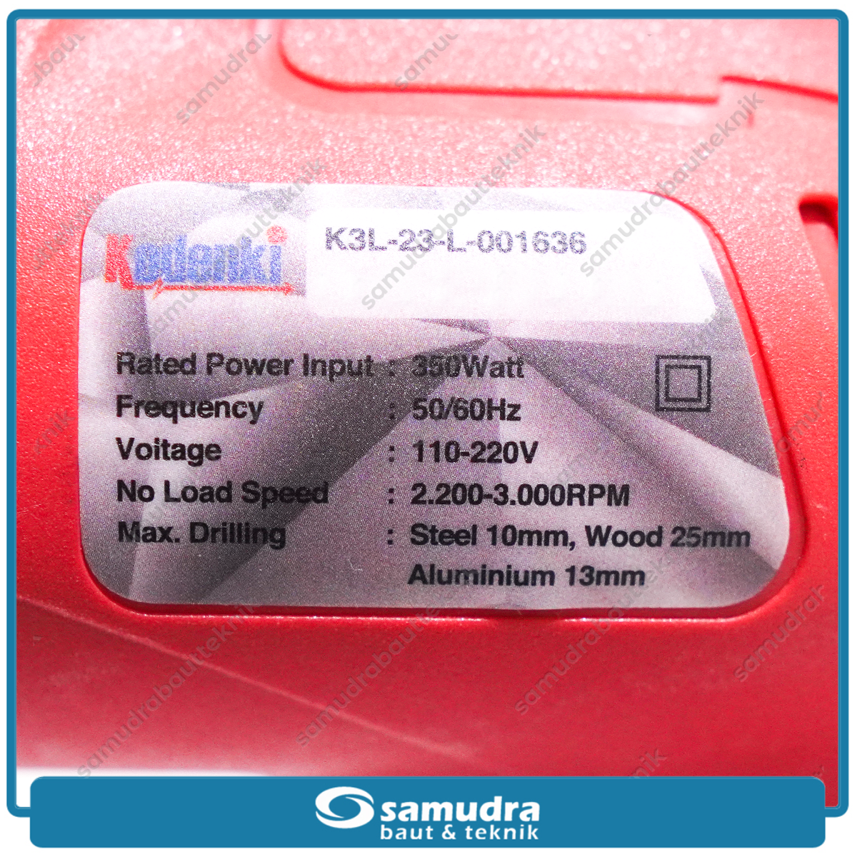 KODENKI KDK-EDM160 Mesin Bor Listrik 10 mm