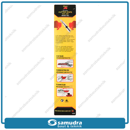 BISON DIAL-500 Pisau Cutter Besar 18 mm