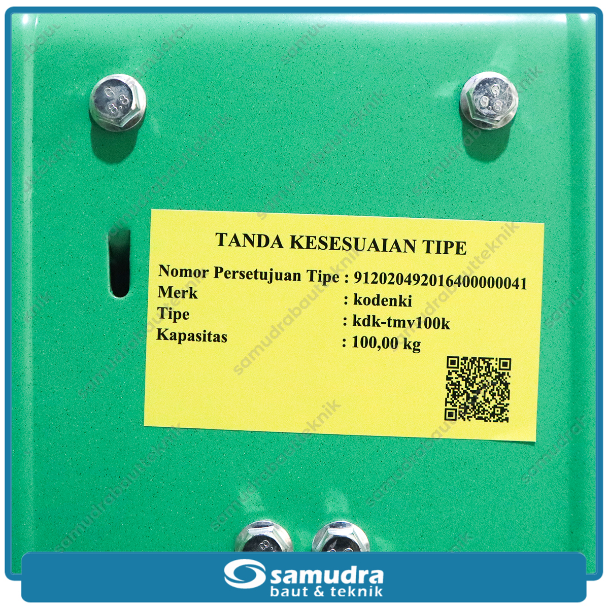 KODENKI KDK-TMV100K Timbangan Duduk Jarum 100 kg / Timbangan Pegas