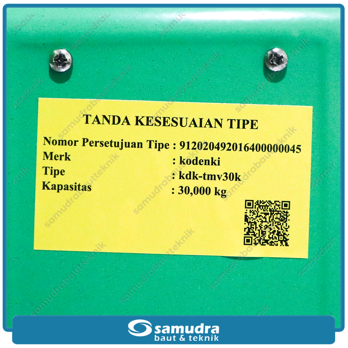 KODENKI KDK-TMV30K Timbangan Duduk Jarum 30 kg / Timbangan Pegas