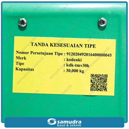 KODENKI KDK-TMV30K Timbangan Duduk Jarum 30 kg / Timbangan Pegas