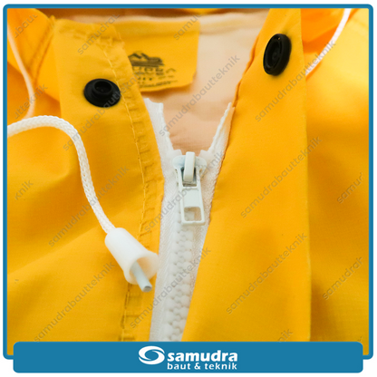 GOSAVE SAMUDRA 2S Jas Hujan Baju Celana (XL) Kuning