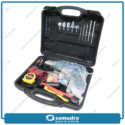 RICHU Mesin Bor Beton Listrik 13 mm Aksesoris Set