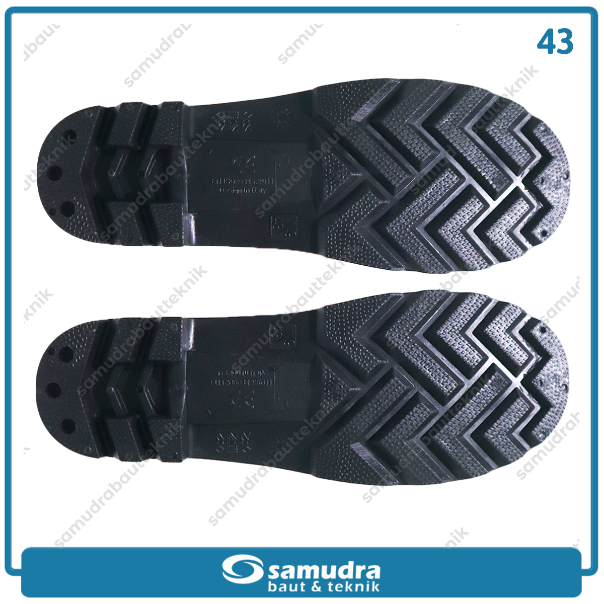 LIPPRO SB186-43 Sepatu Boots Safety Pelindung Besi No. 43