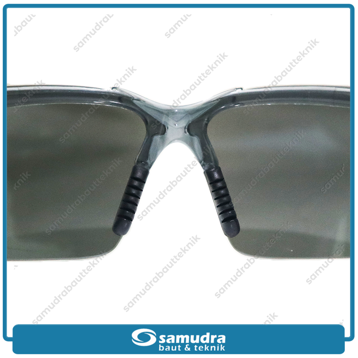 KINGS KY715 Kacamata Safety Hitam Yellow Mirror