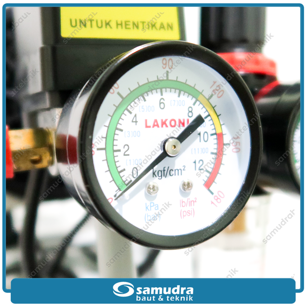 LAKONI FRESCO-130X Mesin Kompresor Listrik Oilless 1 HP 30 Liter