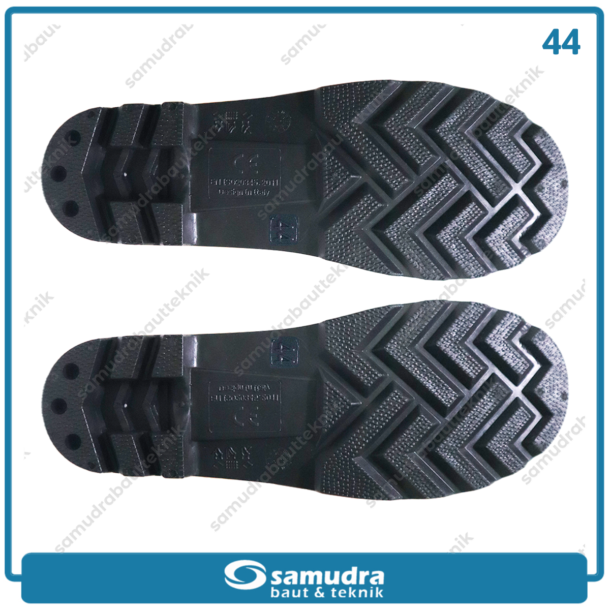 LIPPRO SB186-44 Sepatu Boots Safety Pelindung Besi No. 44