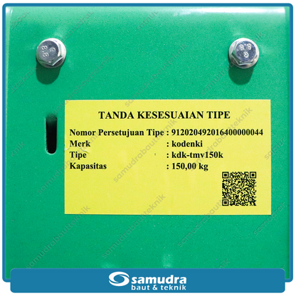 KODENKI KDK-TMV150K Timbangan Duduk Jarum 150 kg / Timbangan Pegas