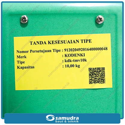 KODENKI KDK-TMV10K Timbangan Duduk Jarum 10 kg / Timbangan Pegas