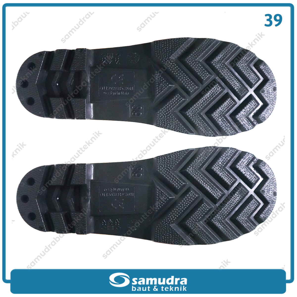 LIPPRO SB186-39 Sepatu Boots Safety Pelindung Besi No. 39