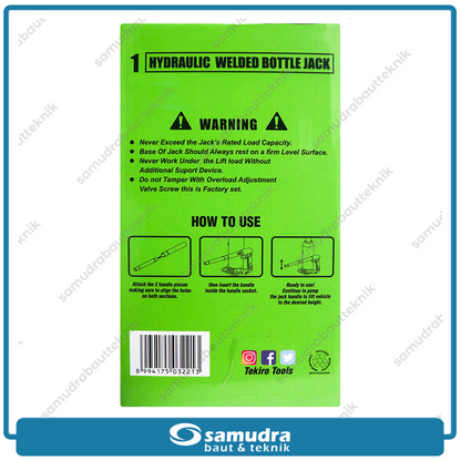 TEKIRO AU-BJ1914 Dongkrak Botol Tipe Baru 20 Ton