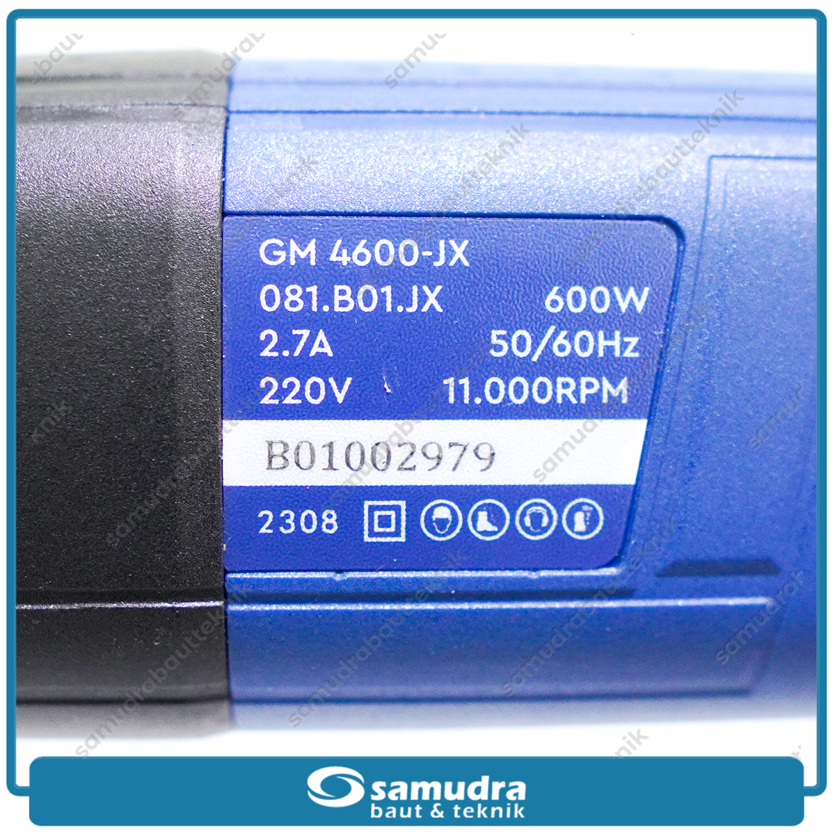 BOSTEC GM 4600-JX Mesin Gerinda Listrik 4"