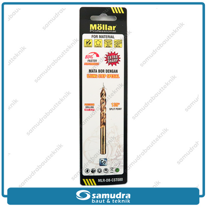 MOLLAR CST080 Mata Bor Cobalt Step-Tip 8 mm