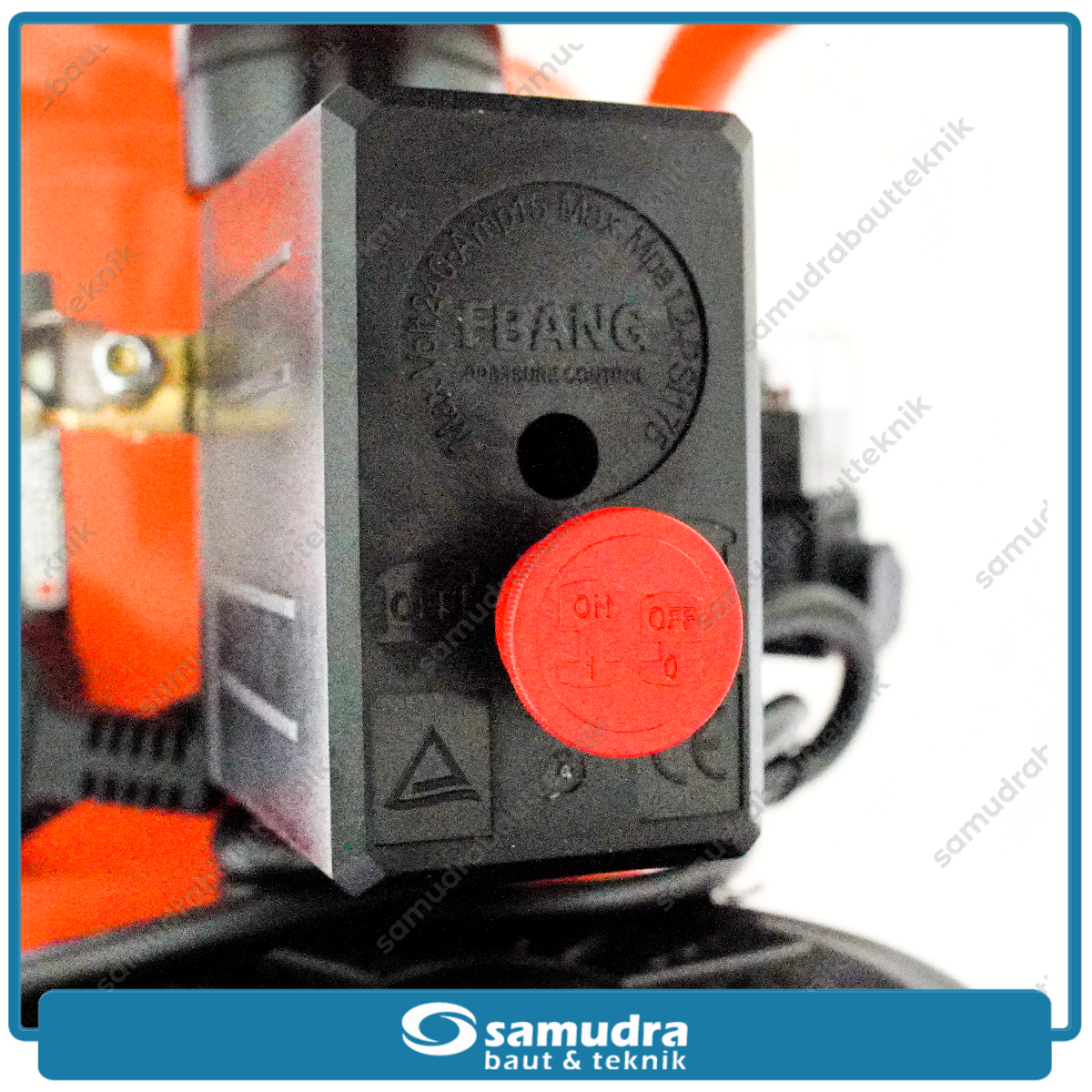 ORANGE 4110HPL-24L Mesin Kompresor Listrik Oilless 1 HP 24 Liter