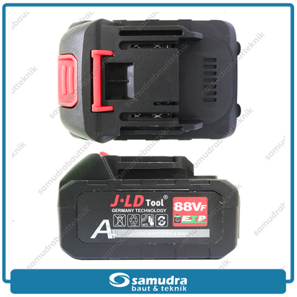 JLD JV88-48V Cordless Impact Wrench 48V - 2 Baterai