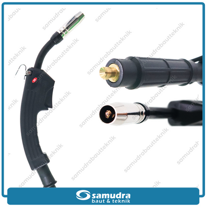 LAKONI BASIC-MIG-125iXR Mesin Las Listrik 120A 1 Phase CO2 IGBT 450 Watt