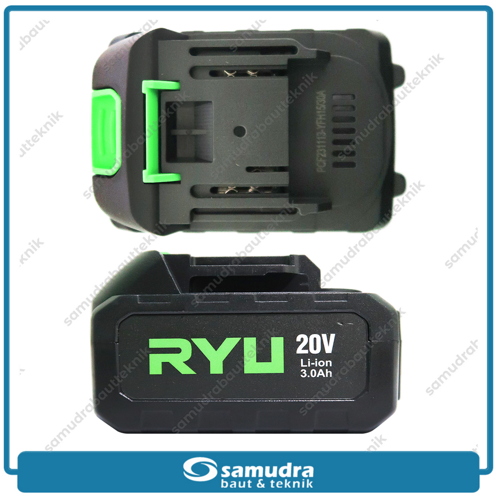 RYU RCW20V Mesin Buka Baut Mobil Baterai 20V / Cordless Impact Wrench
