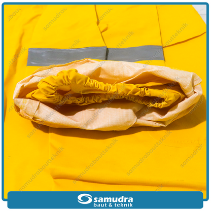 GOSAVE SAMUDRA 2S Jas Hujan Baju Celana (XXL) Kuning