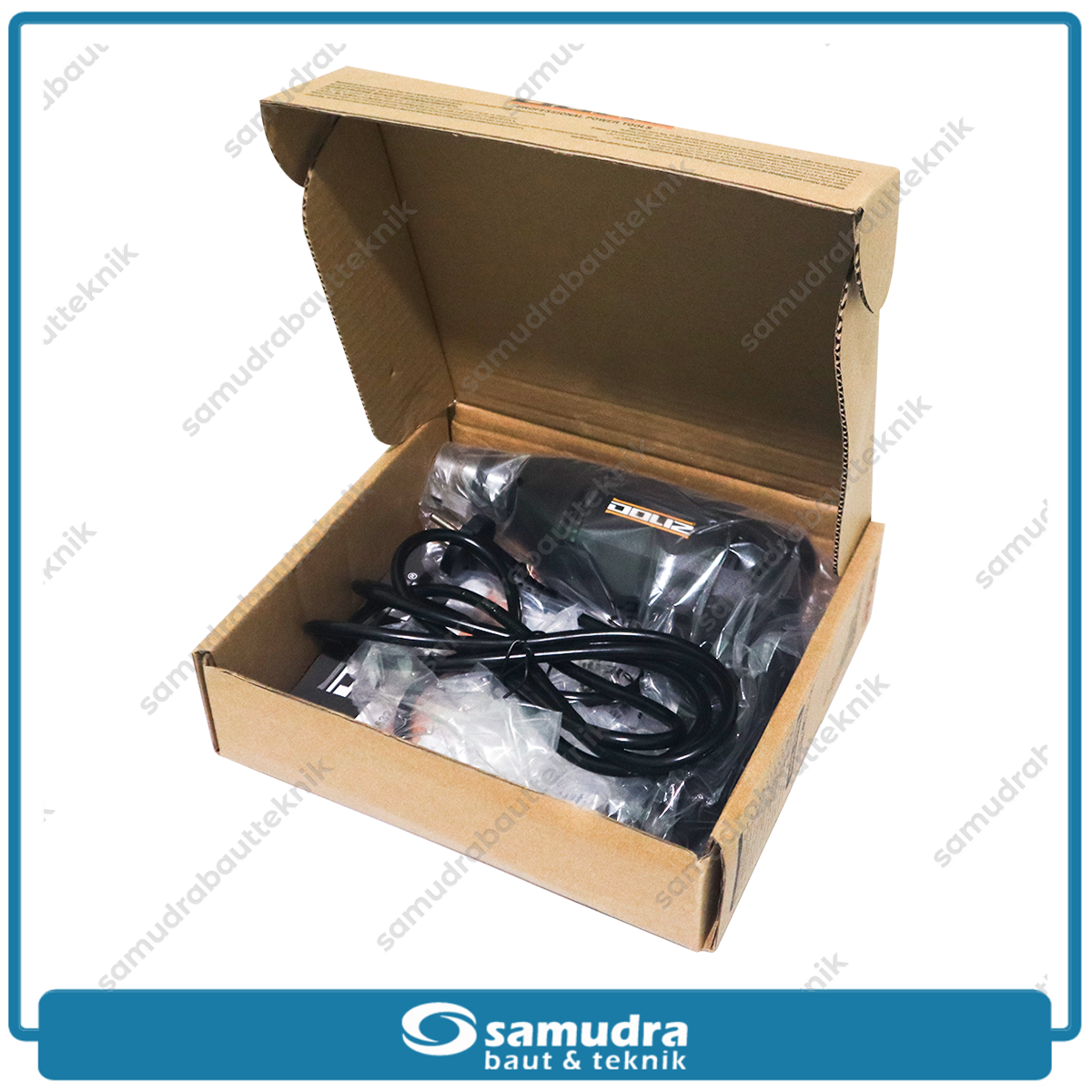 DOLIZ BA632 Mesin Bor Listrik Tangan 10 mm Besi Kayu Aluminium Obeng Electric Drill 2 Arah