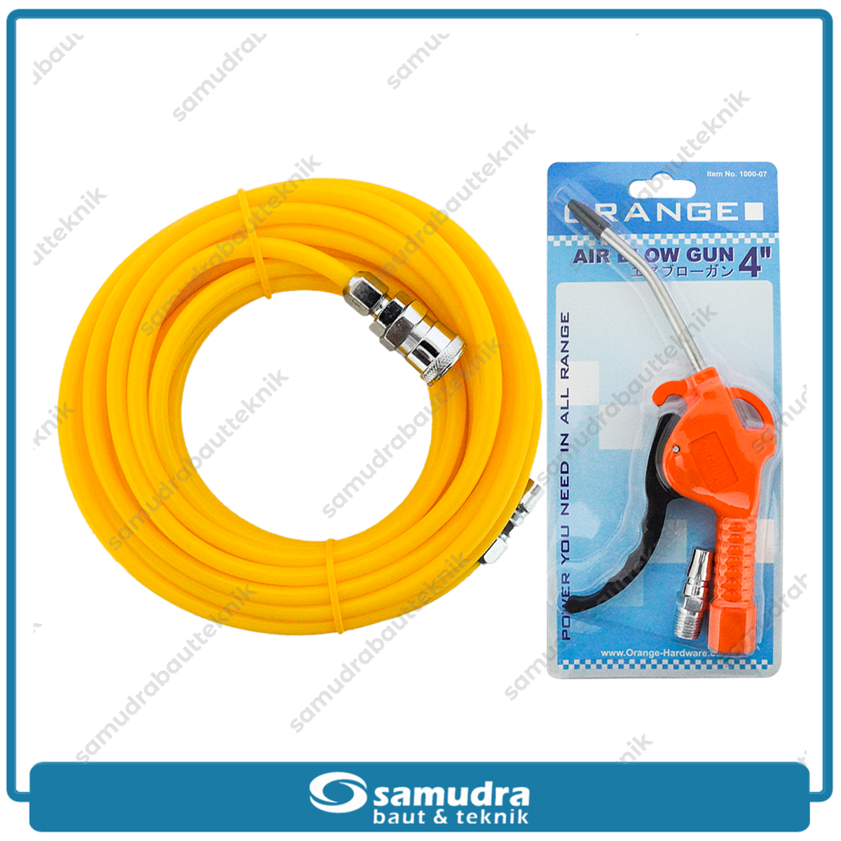 ORANGE 4110HPL-24L Mesin Kompresor Listrik Oilless 1 HP 24 Liter