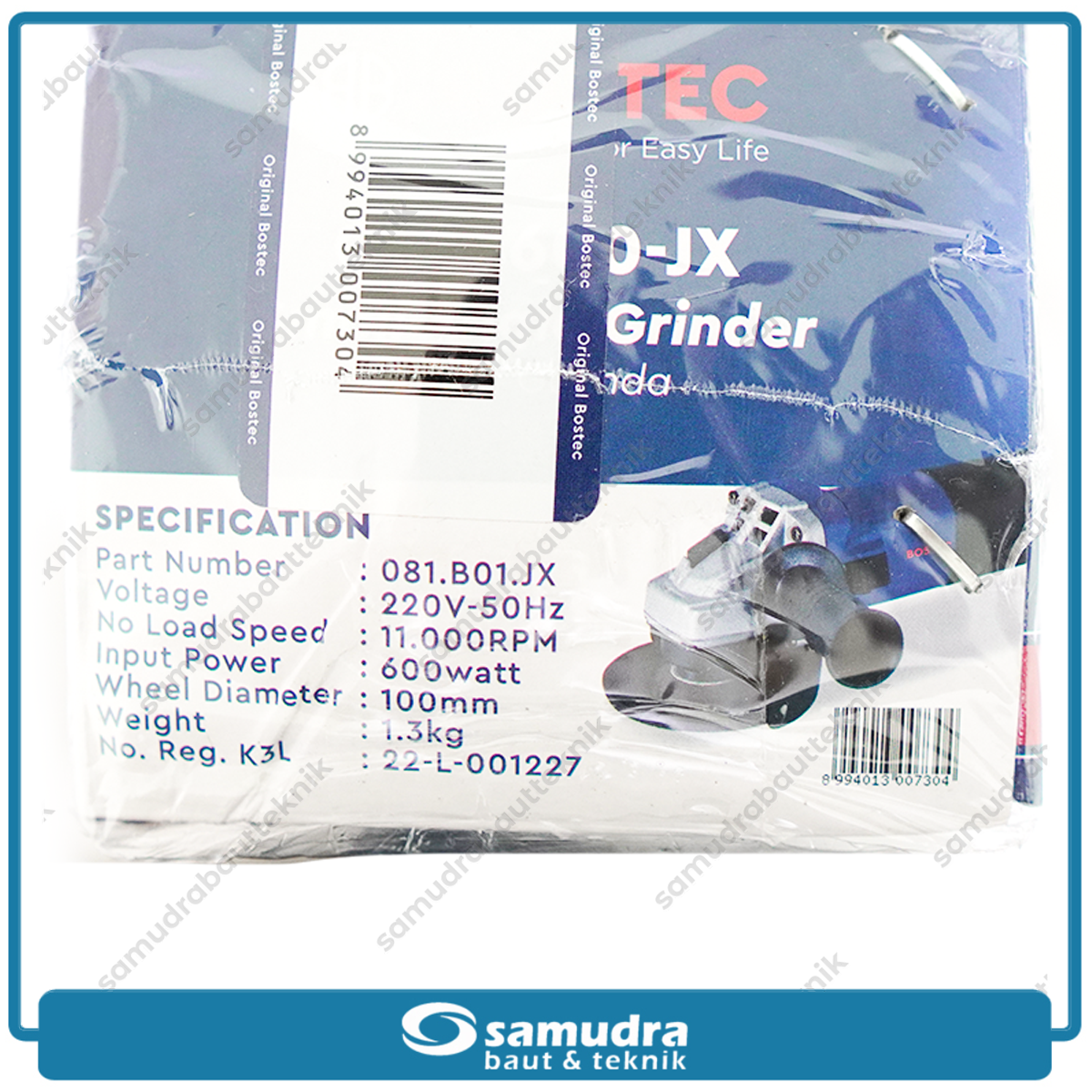 BOSTEC GM 4600-JX Mesin Gerinda Listrik 4"