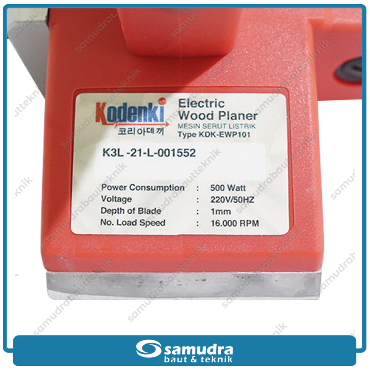 KODENKI KDK-EWP101 Mesin Serut Listrik / Planner