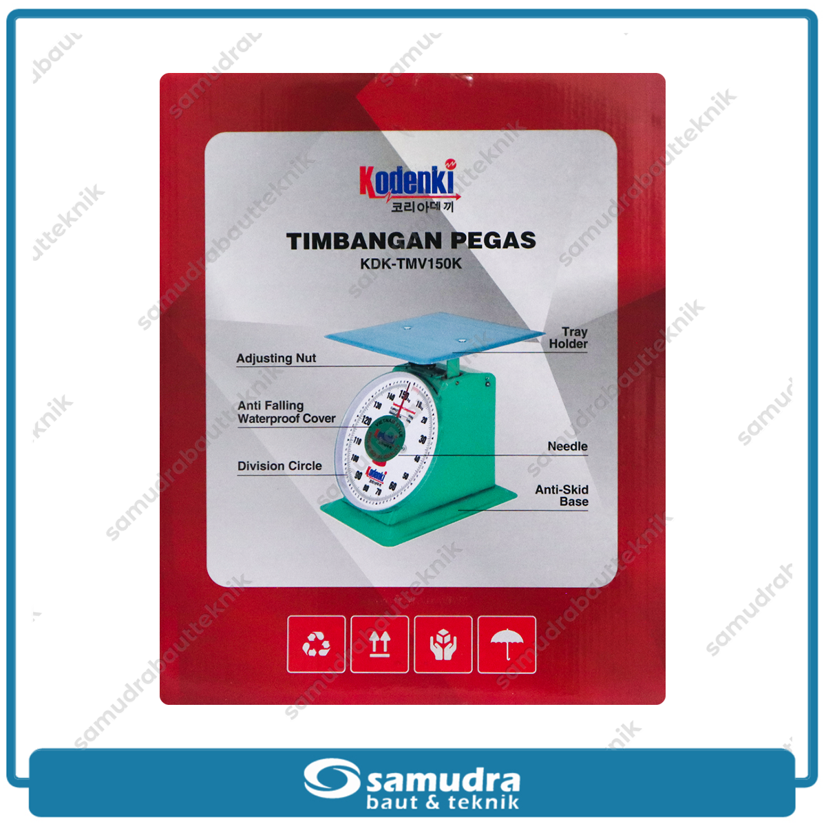 KODENKI KDK-TMV150K Timbangan Duduk Jarum 150 kg / Timbangan Pegas