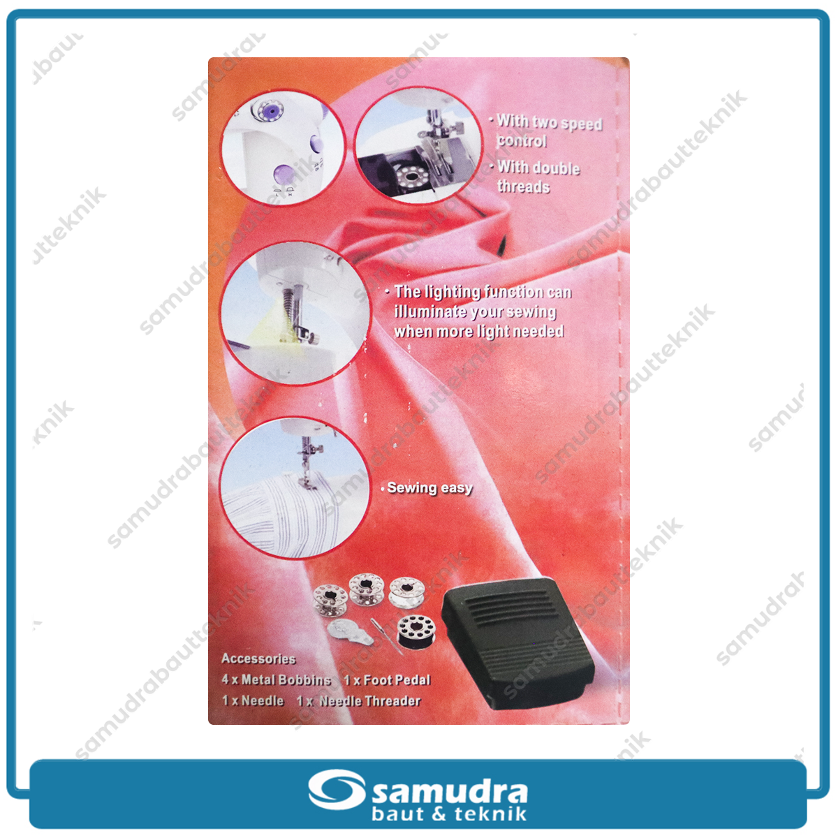 NO-BRAND Mesin Jahit Portable / Mini Sewing Machine
